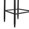 Armen Living Felicia Outdoor Patio Bar Stool in Aluminum with Gray Rope and Cushions 840254333116 - alternate 8
